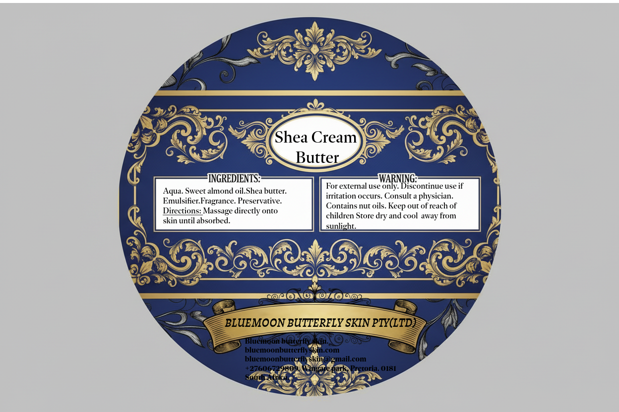 Magnolia Shea Cream Butter 250ml - Shea Butter & Sweet Almond Oil