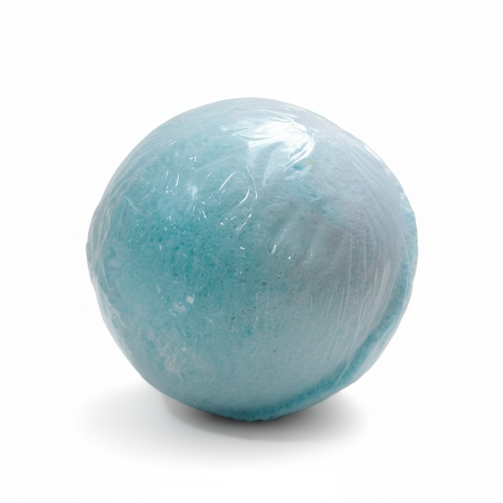 Bath Bomb with White Background