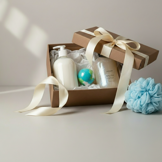 Spa Gift Set with Island Escape Bath Bomb