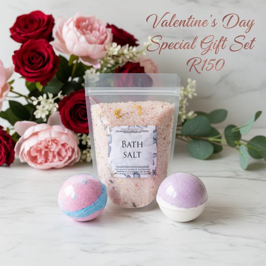 Valentine's Day Gift Set with Flowers 4